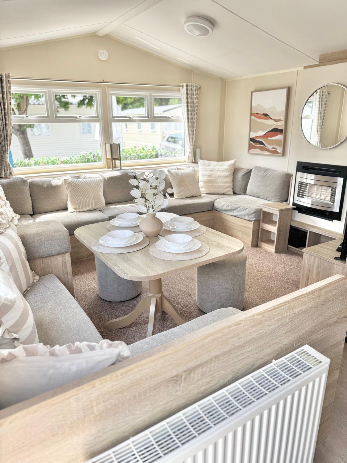 Open plan living room